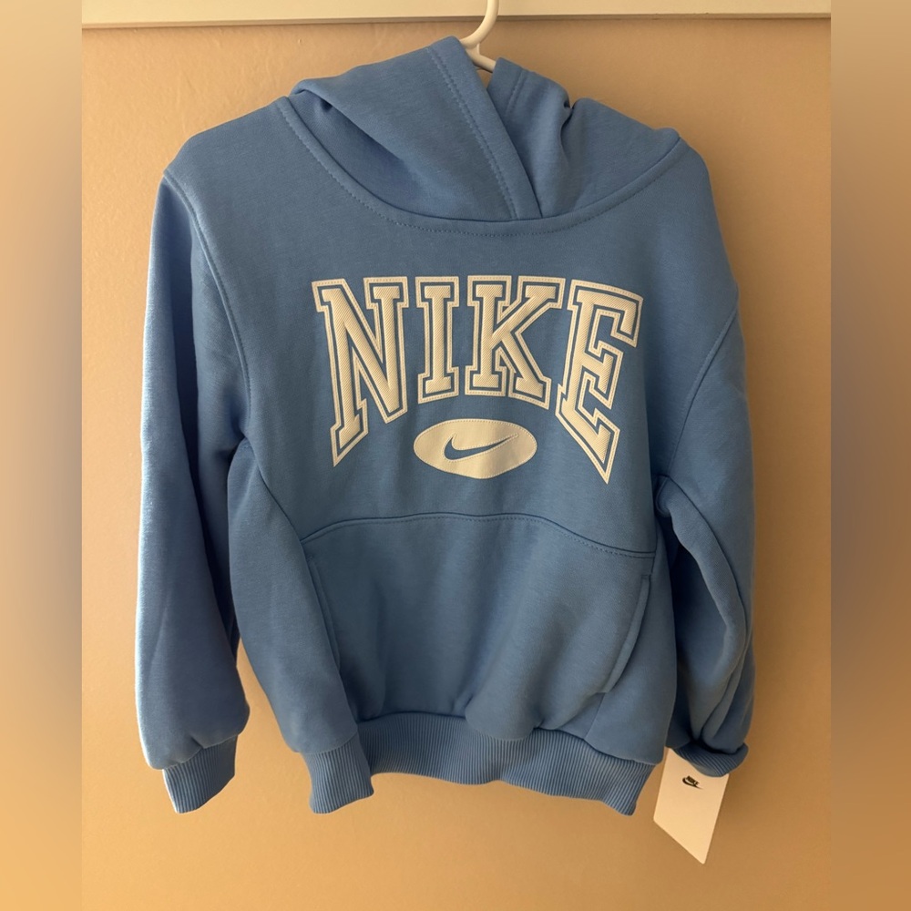 Nike Blue Hoodie-Size 5